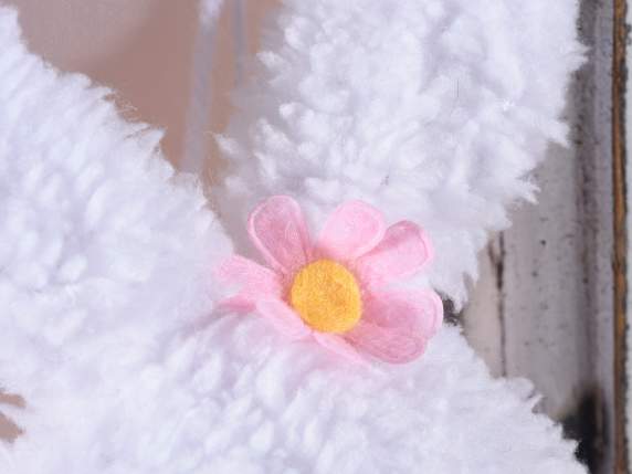 Hanging bunny ear candy holder gnome