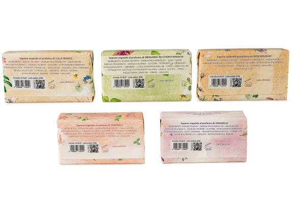 150g floral vegetable soap without colorants
