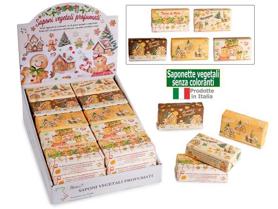 Christmas vegetable soap 150 g without colorants