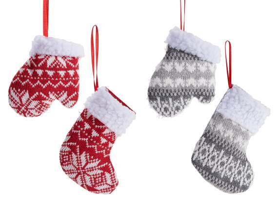 Soft fabric Christmas decorations to hang