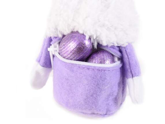 Gnome bunny hanging sweet holder