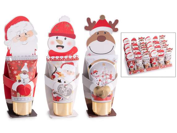 25 ml hand cream in a Christmas character packaging