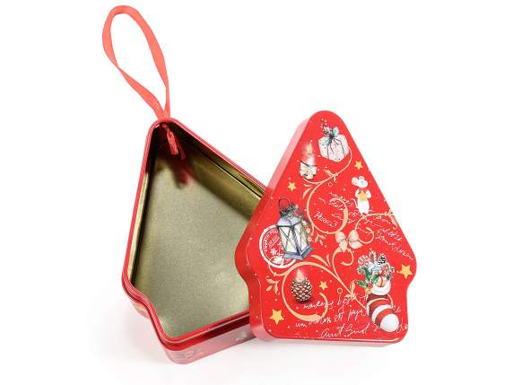 House-shaped metal box to hang