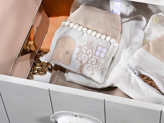 Wardrobe drawer freshener bag 40g scented granules