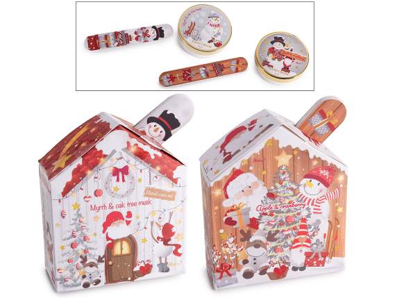Christmas gift pack with 50ml hand cream and file