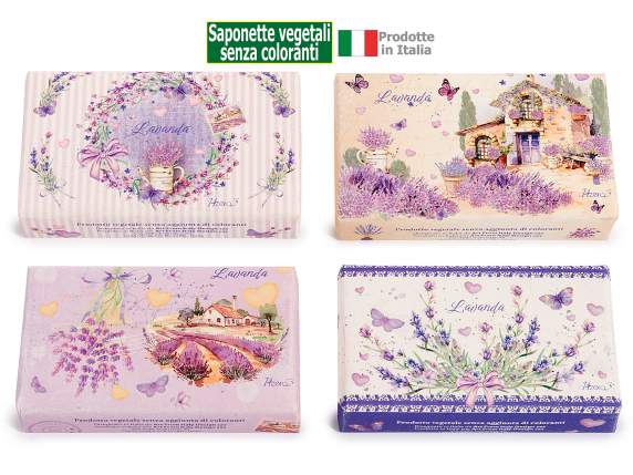 Vegetable soap 50gr without dyes lavender