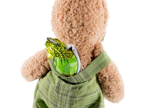 Plush Bunny Sweet Holder with Carrot and Hanging Zip