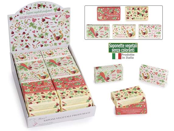 150g vegetable soap without colorants lucky charm decoration