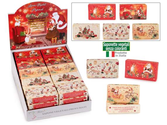 Scented vegetable soap 150 g without colorants