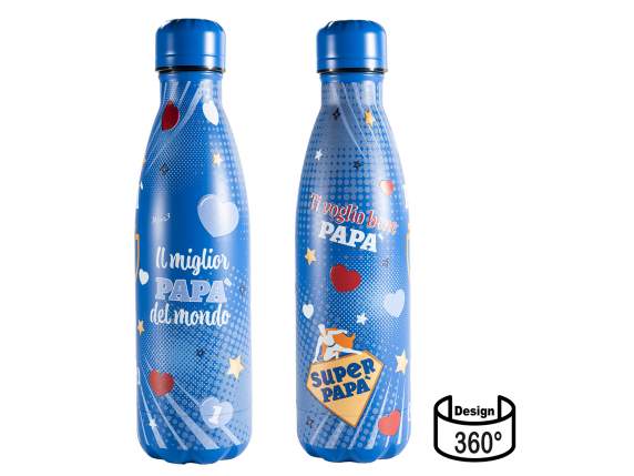 500ml stainless steel thermal bottle - flask dad