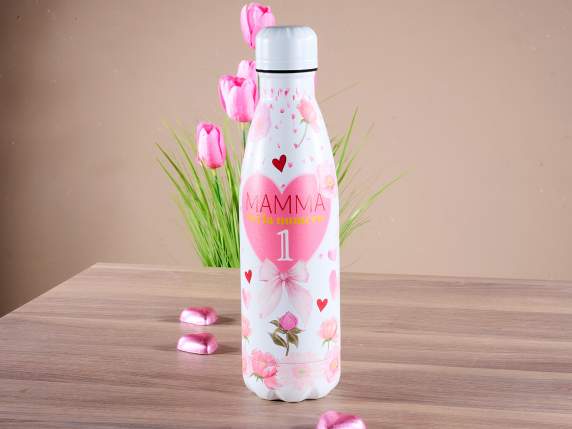 500ml Stainless Steel Thermal Bottle - Flask Mom