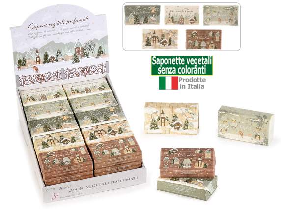 Scented vegetable soap 150 g without colorants