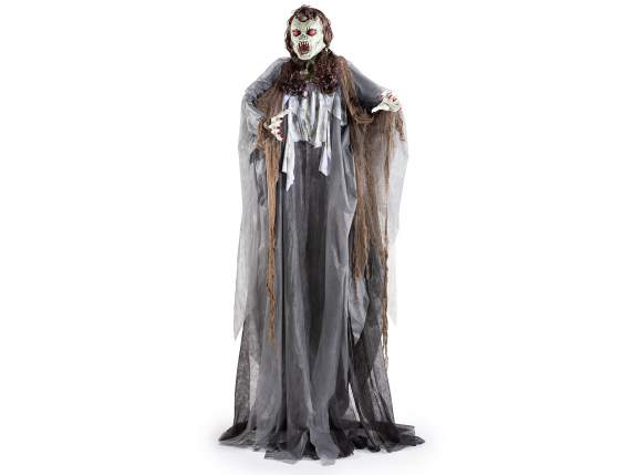 Halloween character with pedestal, lights and sounds