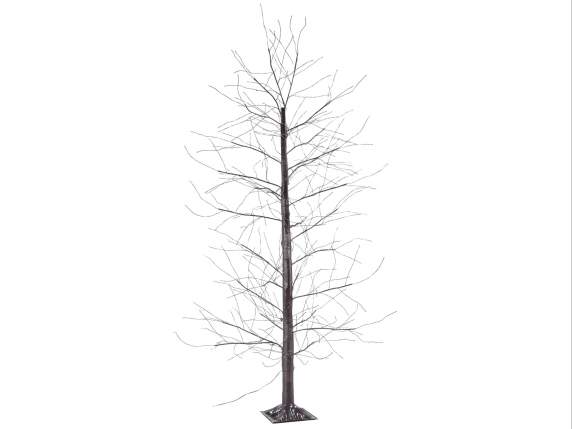 Diamond 2.10H brown tree lights, 1700 warm white LEDs