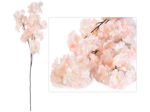 Artificial peach blossom branch