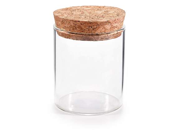 90ml Food Grade Glass Test Tube with Cork Stopper