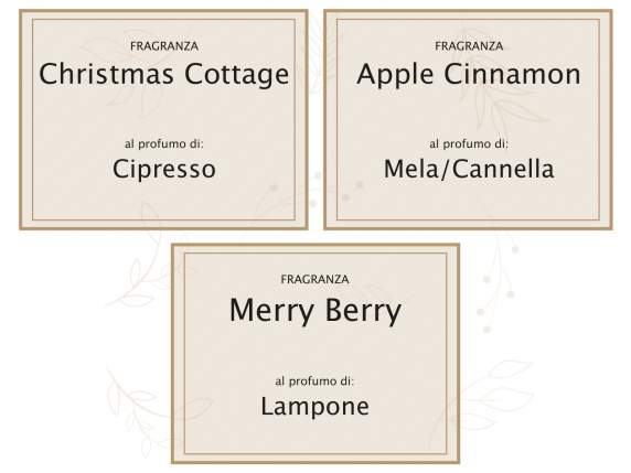 Scented candle in a glass jar with a cork stopper