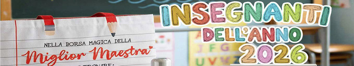 2026 Insegnanti dell'anno