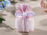 Bolsa de confeti rosa