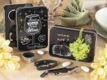 Set de regalo con accesorios para vino en caja de