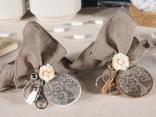 Wedding favor neutral colors