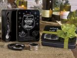 Wine accessories set, refined wedding favor gift