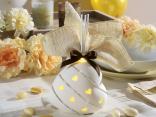 porcelain heart perfumer for wedding favors