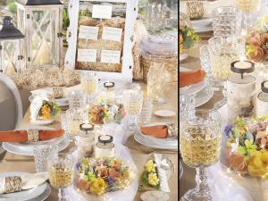 Allestimento matrimonio a tema naturale