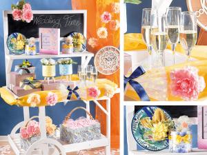 Allestimento matrimonio maiolica