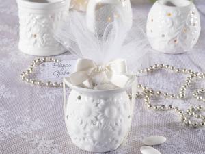 Bomboniera in ceramica per matrimonio