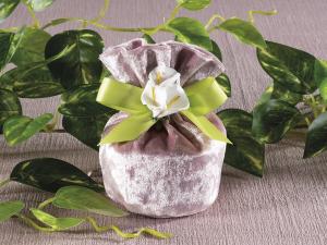 Bomboniera matrimonio in velluto eleganti