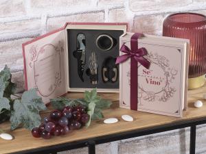 Bomboniere set sommelier in cofanetto