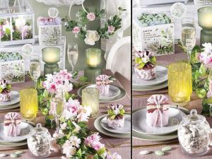 Configuración de boda ecológica Configuración de boda ecológica