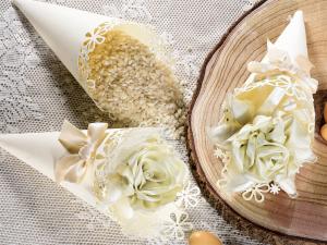 Cono portariso matrimonio