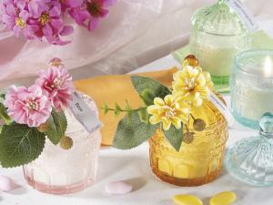 Des bougies comme idée de cadeau de mariage