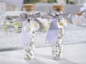 Elegant test tube for confetti, refined wedding fa