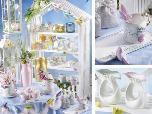 Pastel theme wedding arrangement