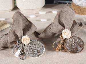Wedding favor neutral colors