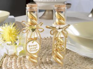 Wholesale bridal elegance gold wedding favors