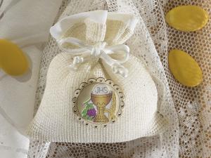 wedding favor bag decoration for first communion
