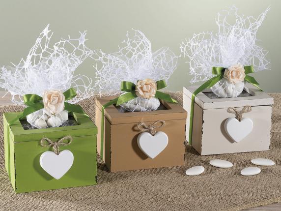 Caja de regalo de boda al por mayor con especias y té