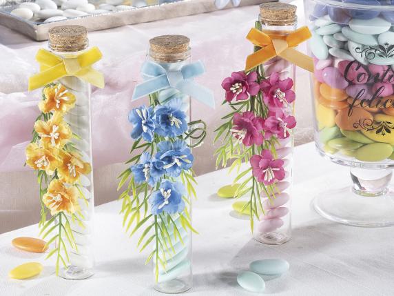 En-gros nunta favoruri tub confetti suport sticla flori nunta