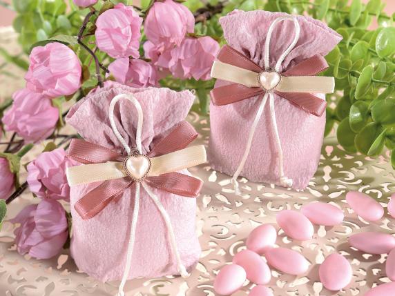 ingrosso sacchettini rosa