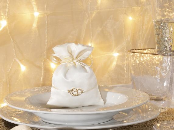sac de mariage avec confettis en gros