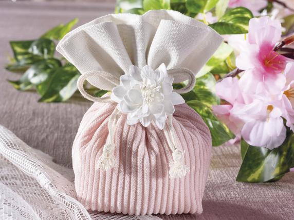 sacs en velours pour cadeaux de mariage en gros