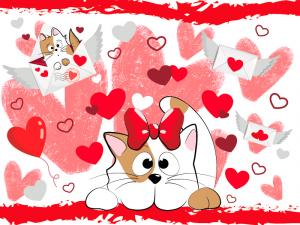 Cats In Love