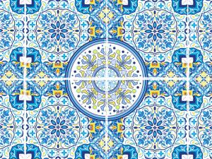 Maiolica geometrica Maiolica geometrica