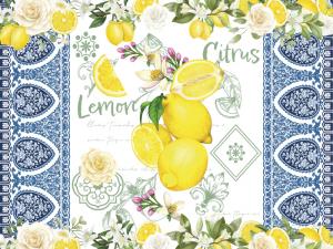 Mediterranean citrus fruits, colors in the kitchen