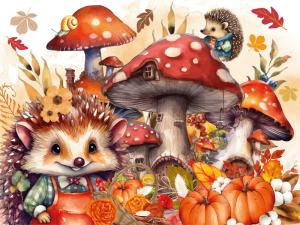 Villaggio d'autunno