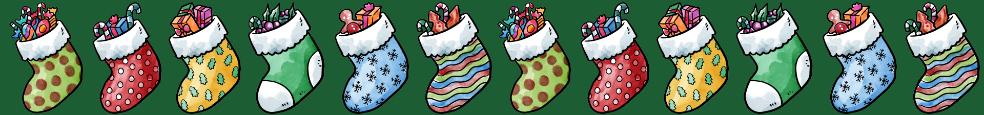 Epiphany, Befana stockings and sweets holders